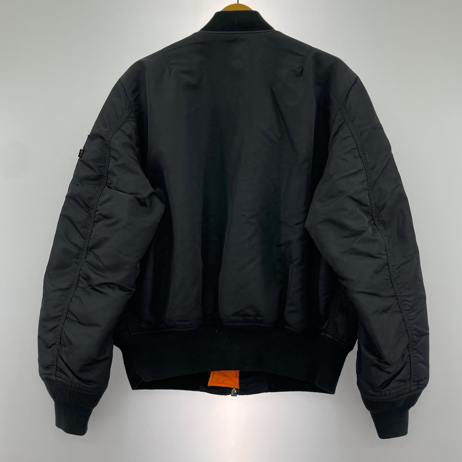ジャケット ALPHA MA-1/BLK M