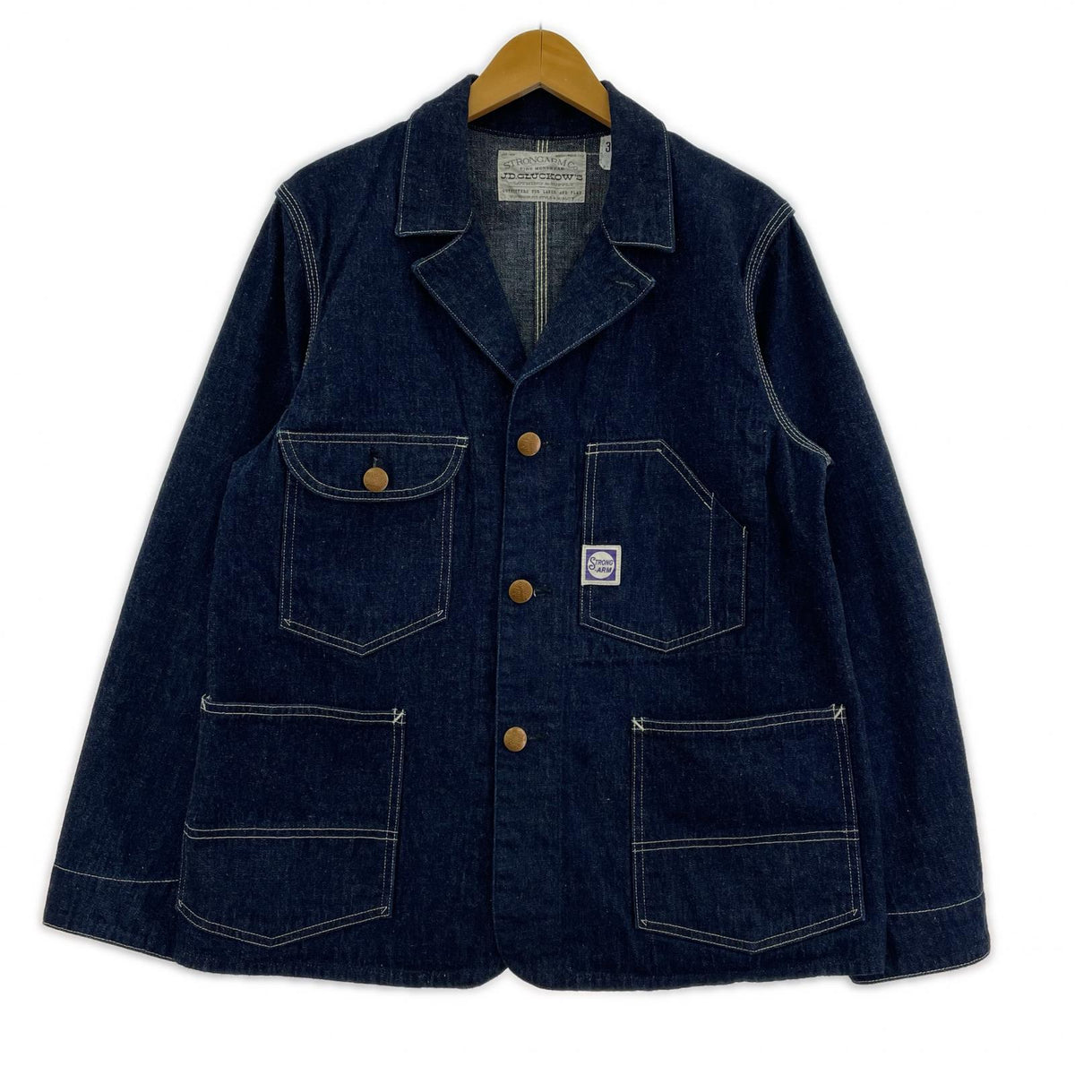 デニムジャケット Lot JG-03 1930s Neverlost Jacket (36) 濃紺 36 ネイビー