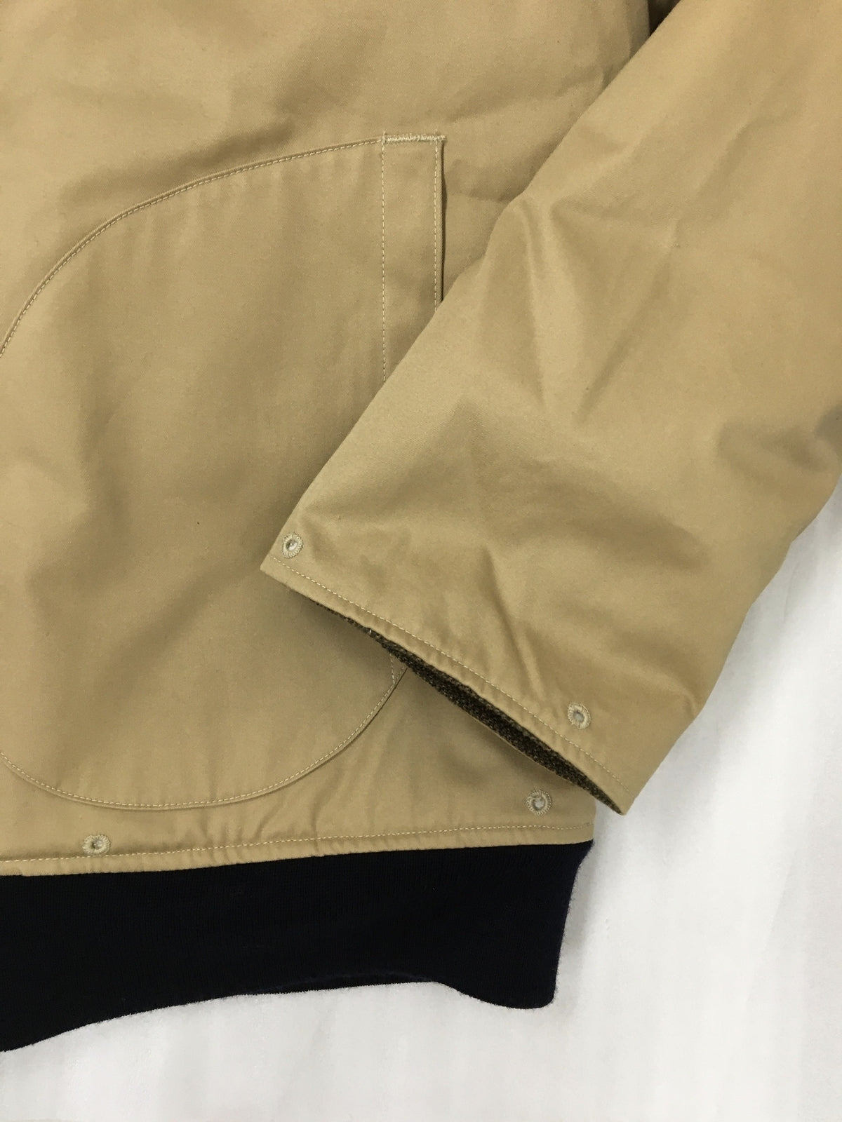 ミリタリージャケット U.S.NAVY SEABEES ARCTIC WORK JACKET (40)