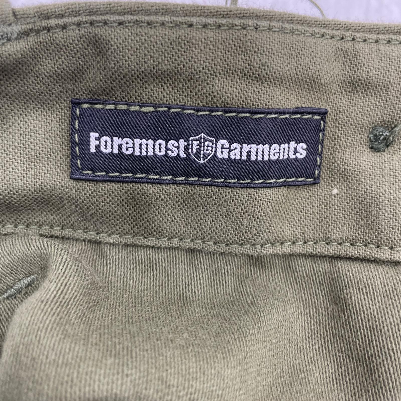 パンツ foremost garments Fatigue Pant Olive W35