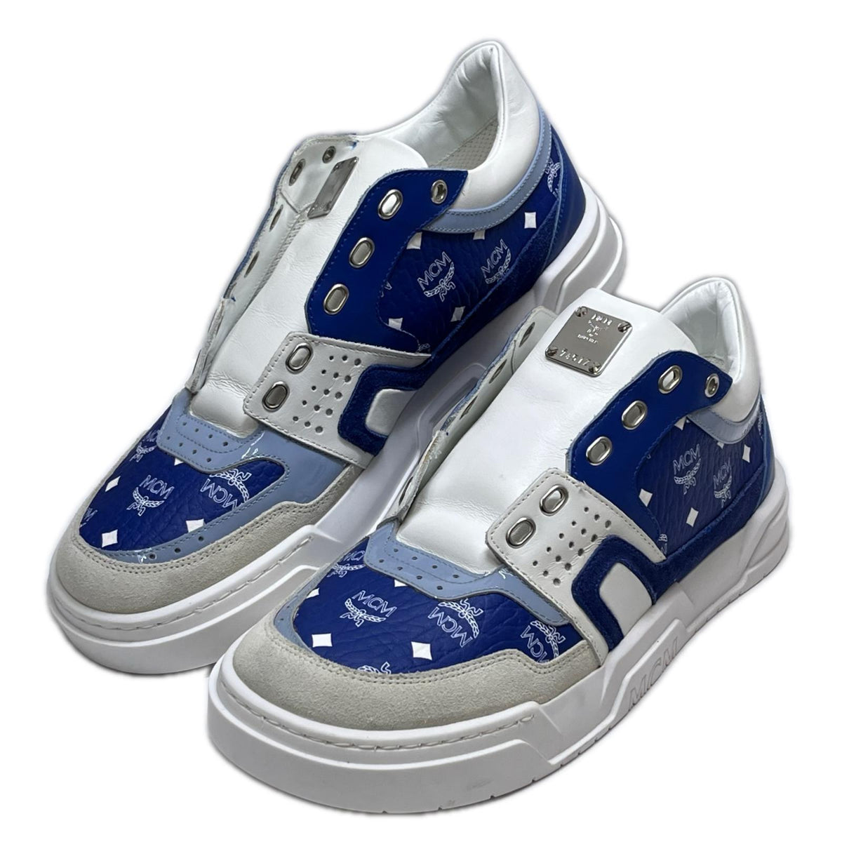 MCM ローカットスニーカー/青/size:42 42
