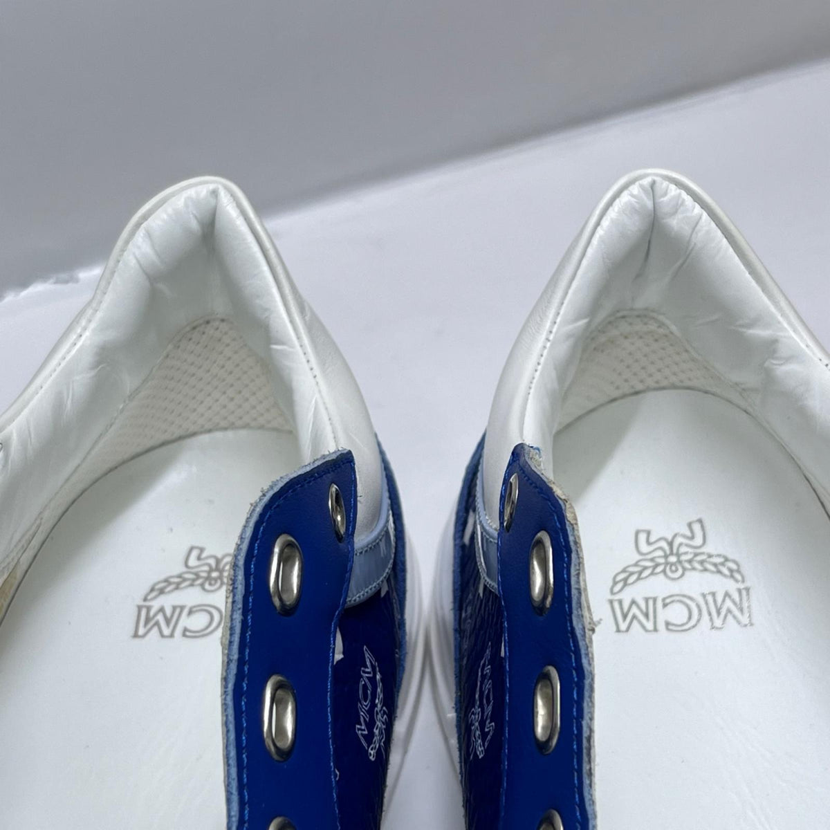MCM ローカットスニーカー/青/size:42 42