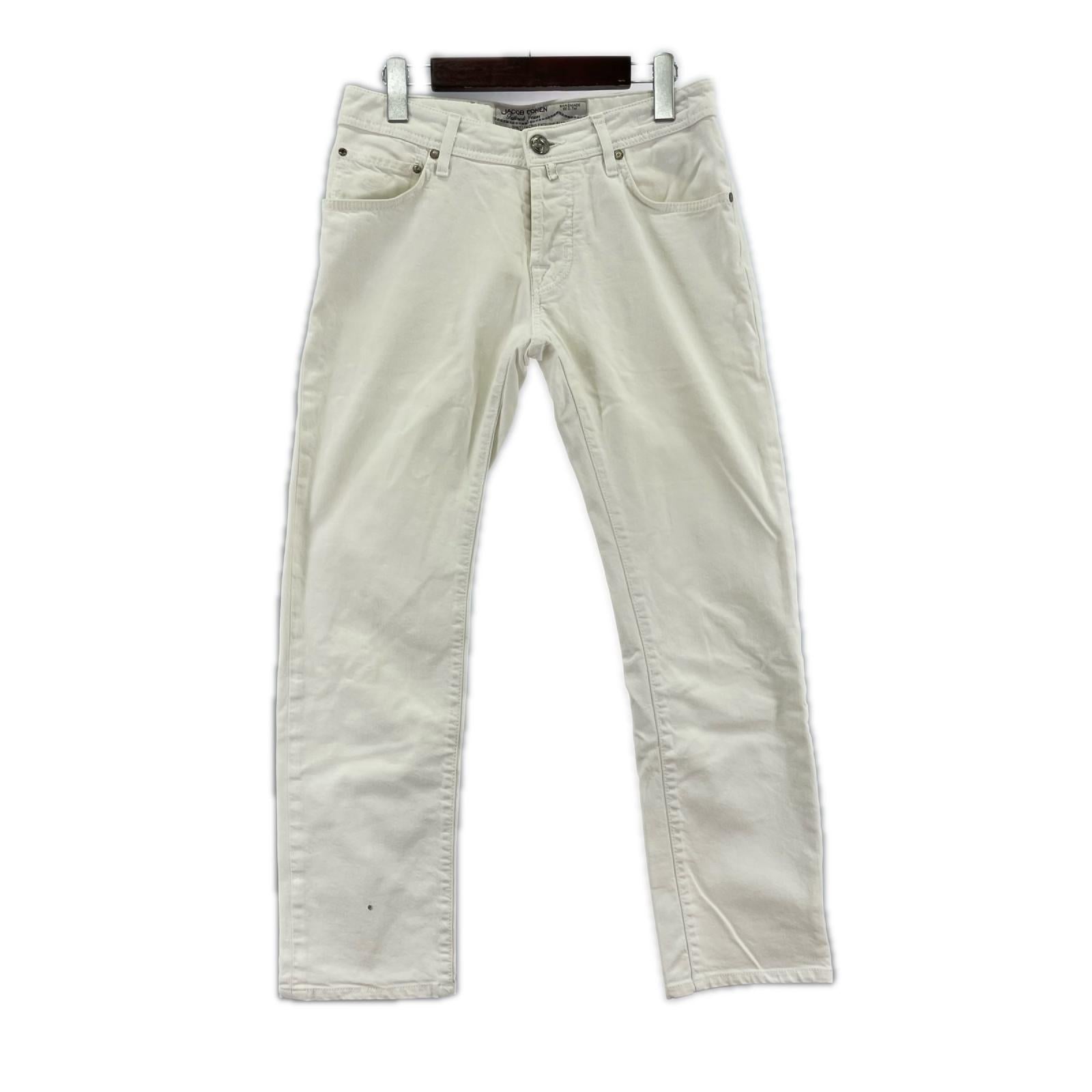 その他ボトムス JACOB COHEN パンツ　ホワイト 30 30 ホワイト