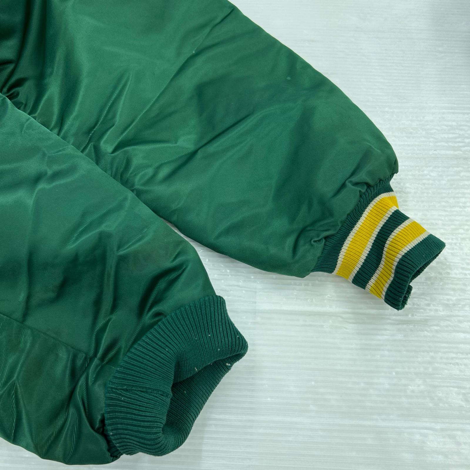 ブルゾン 90S NEWYORK ナイロンスタジャン 緑