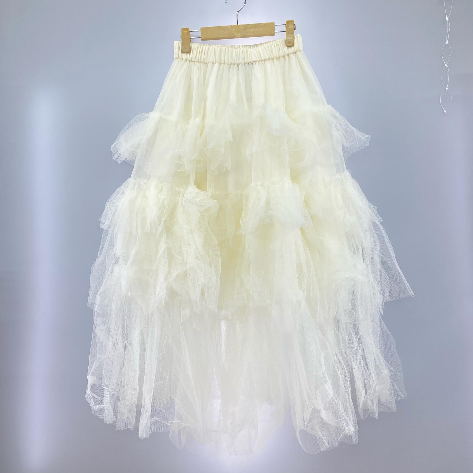 ロングスカート Simone Rocha チュール スカート 白 ホワイト