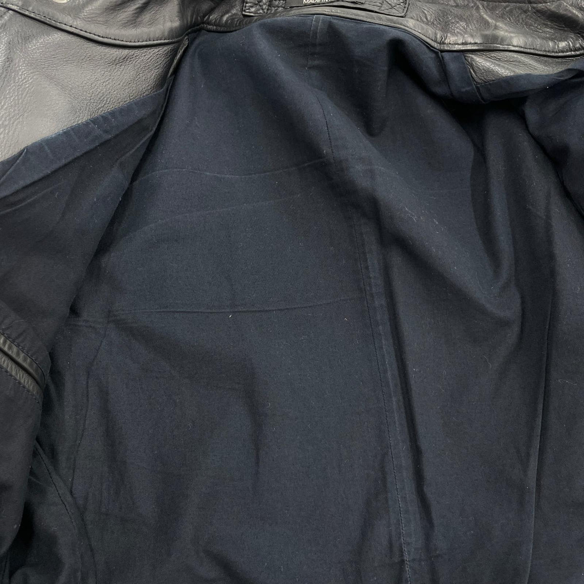 ジャケット MAISON MARGIELA 13AW 5ZIPライダース ハノ字ライダース 44 ブラック 44 ブラック