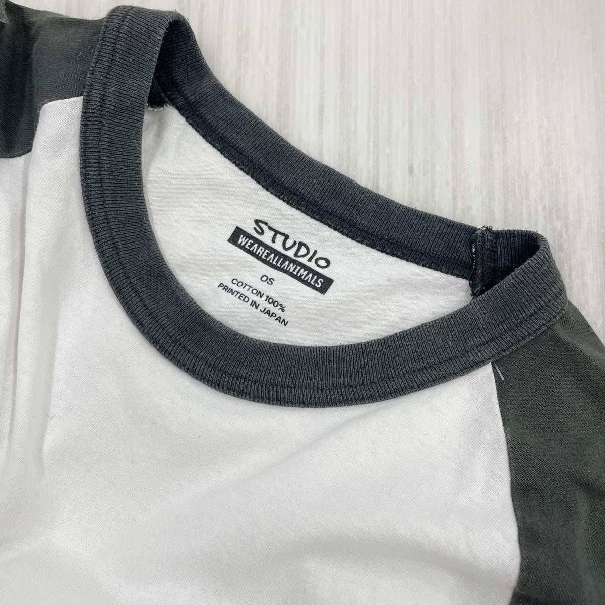 長袖Ｔシャツ AP STUDIO STUDIO WEAREALLANIMALS/ラグラン ホワイト