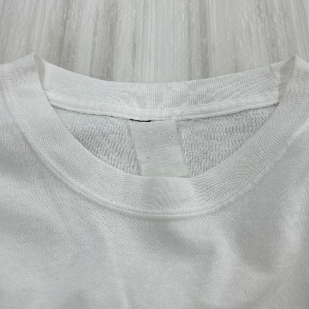 半袖Ｔシャツ STANLEY GUESS ﾌﾟﾘﾝﾄ TEE WHITE ホワイト