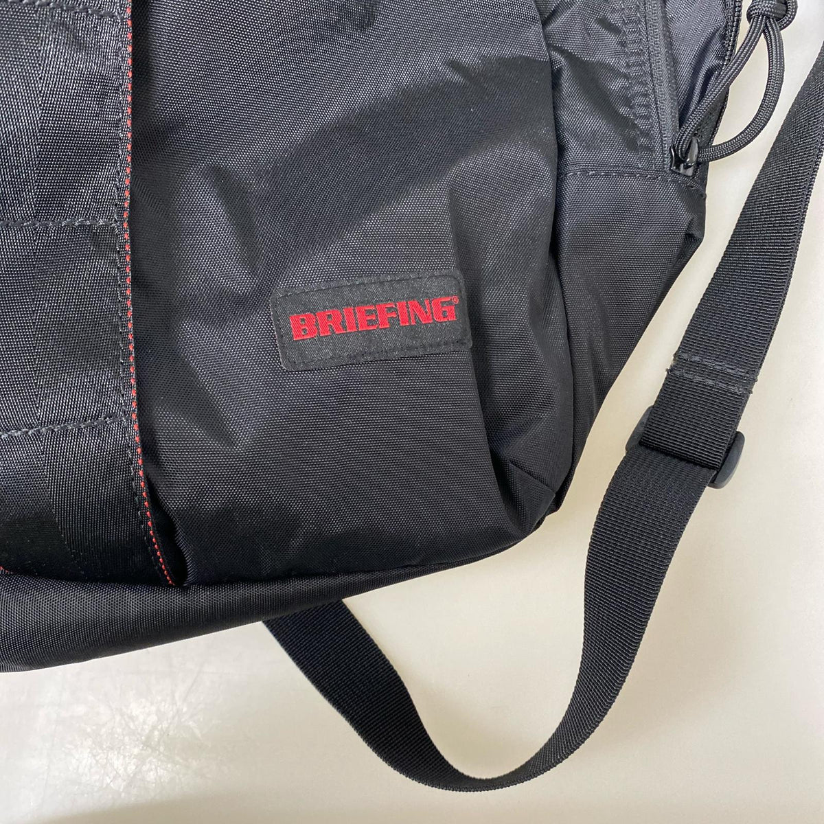 ショルダーバッグ BRIEFING×BEAMS BOY ヘルメットバッグ ブラック