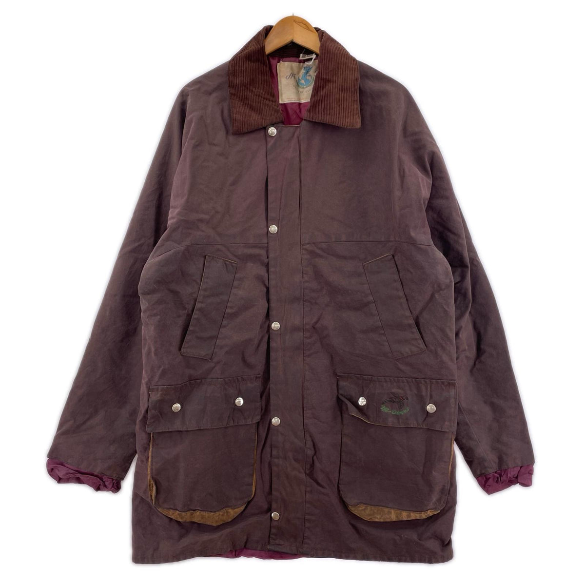 ジャケット HI DIVERS OILED JACKET L BRW L ブラウン