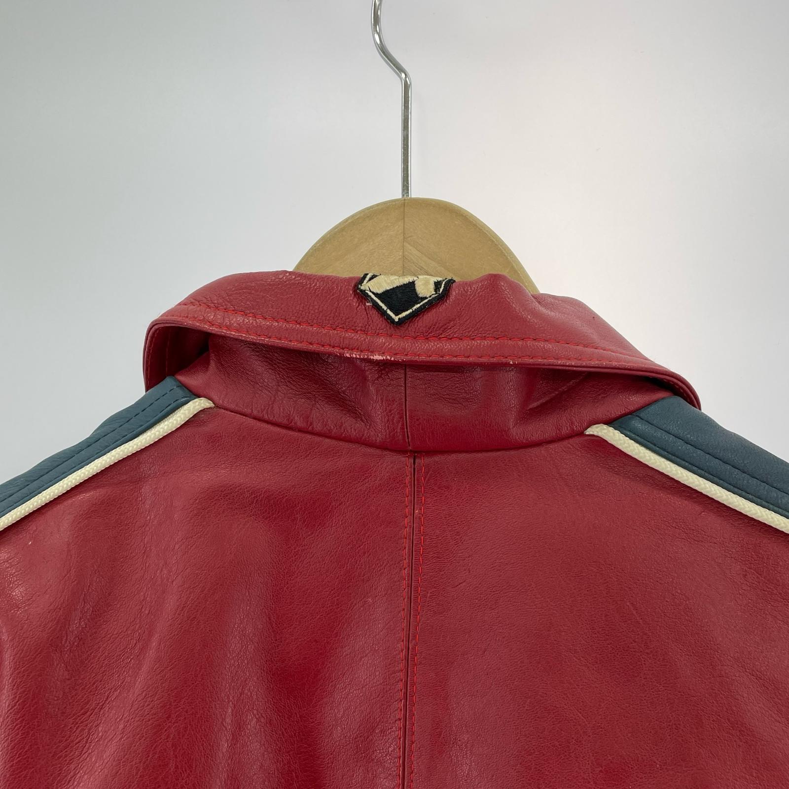 ジャケット レザージャケット L レッド L レッド