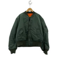 ジャケット MA-1 ﾌﾗｲﾄｼﾞｬｹｯﾄ XL グリーン