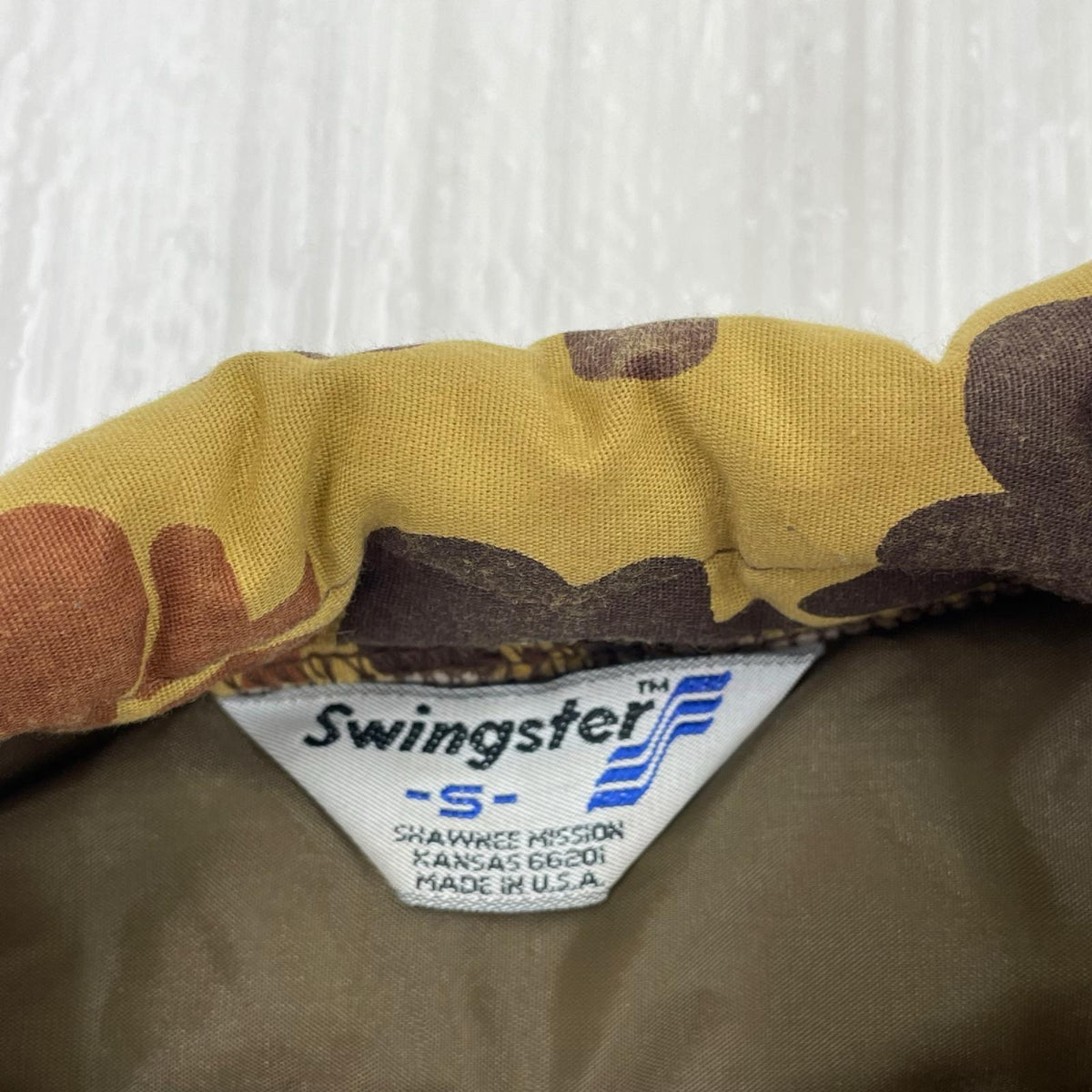 ダウンベスト 70s80s Swingster USA製 ﾀﾞｯｸﾊﾝﾀｰｶﾓ (S) S