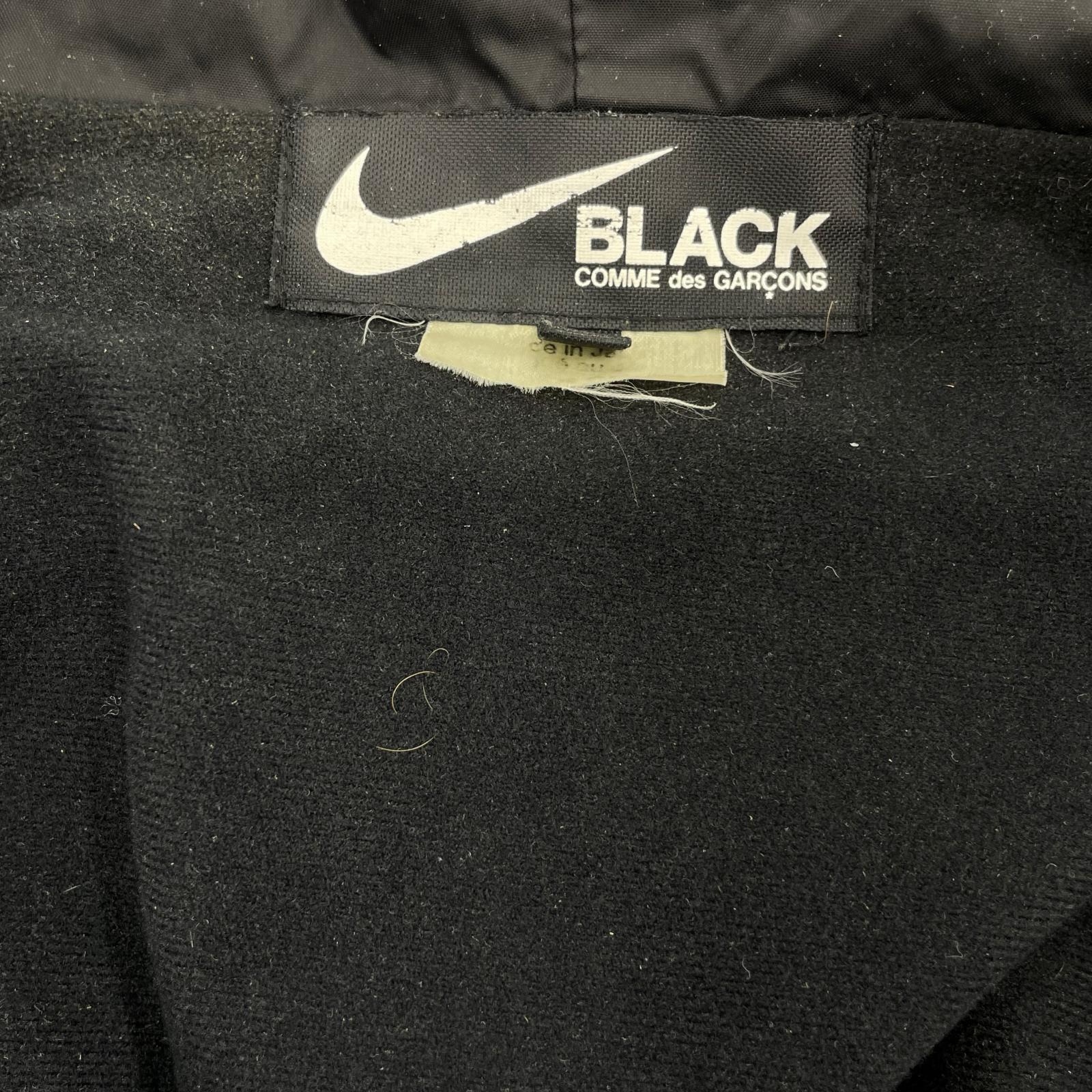 ジャケット ×NIKE NAYLON TAFFETA HOODIE JACKET ブラック