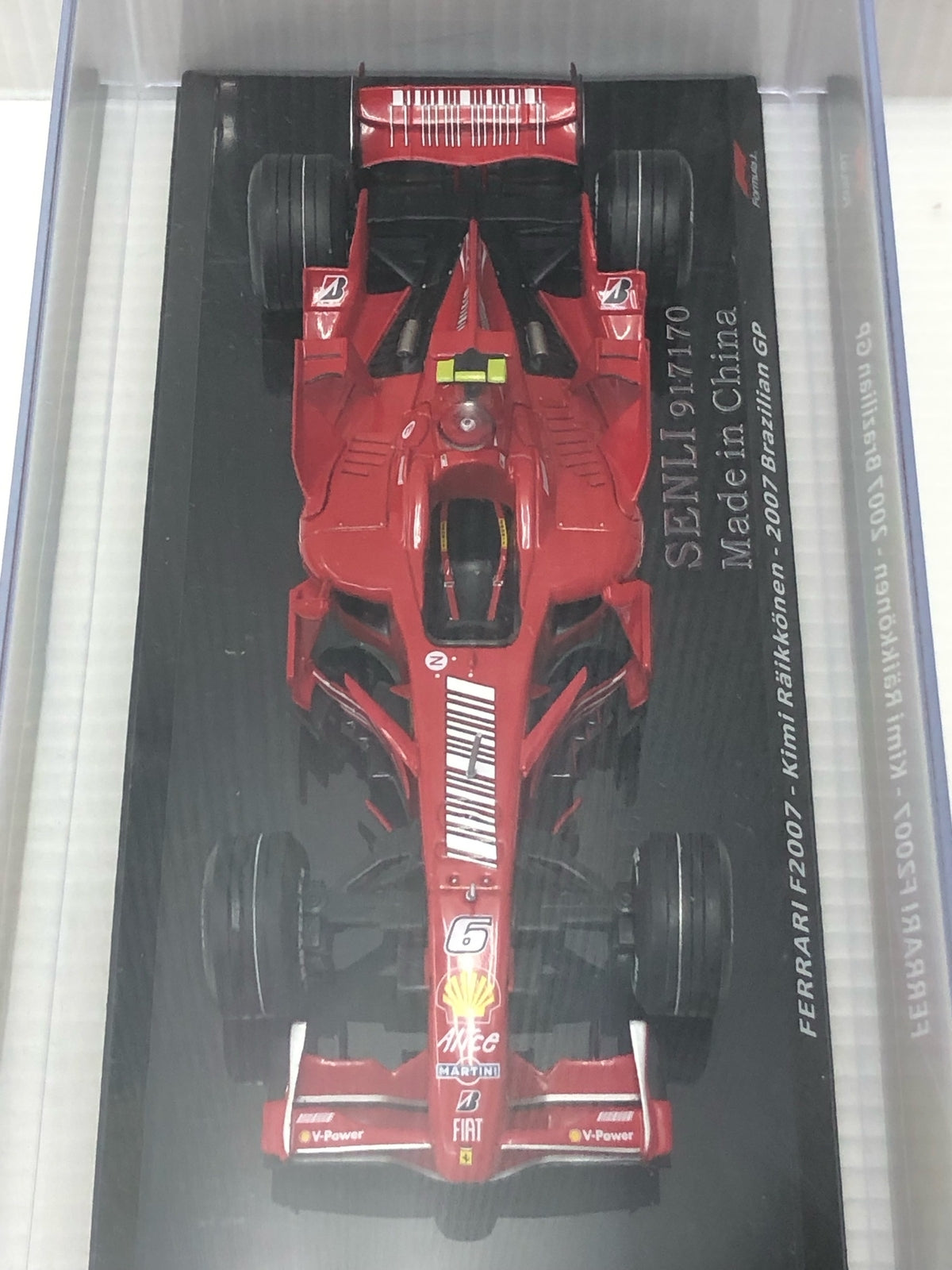 FERRARI F2007 KIMI BRAZILIAN GP スケールカー