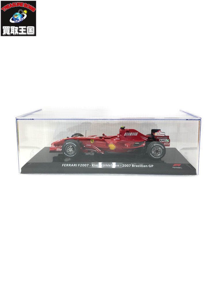 FERRARI F2007 KIMI BRAZILIAN GP スケールカー