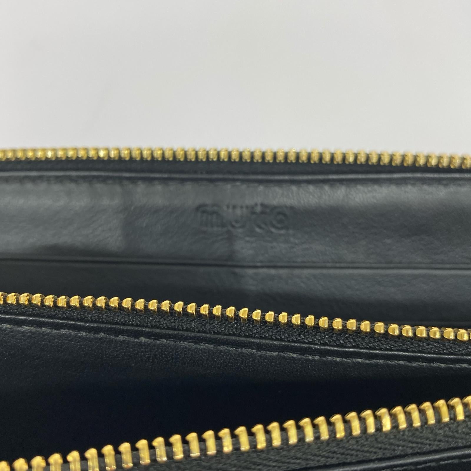 長財布 muta スティングレイ 財布 黒 ブラック