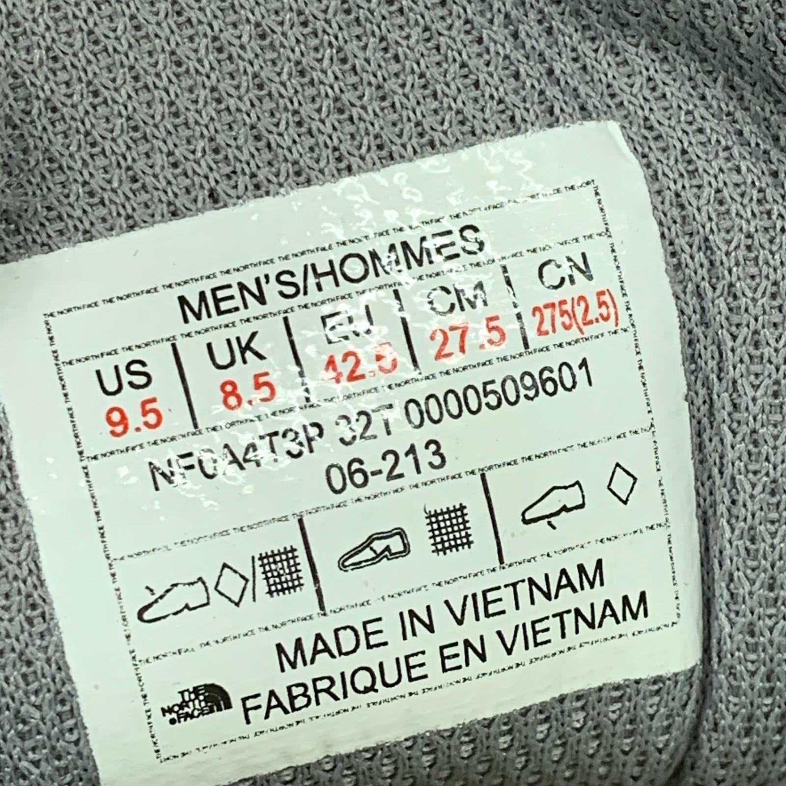 スニーカー THE NORTH FACE スニーカー NF02102 27.5㎝ 27.5cm (US9 1/2 UK9 EU45) グレー