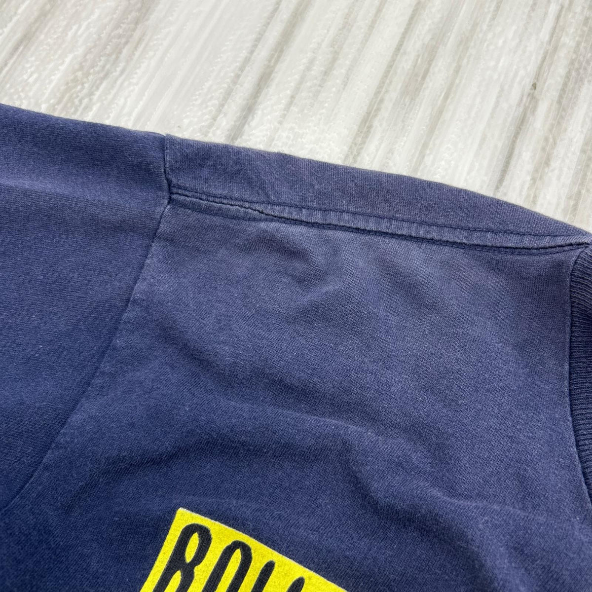 半袖Ｔシャツ BROCKUM ストーンズ Ｌ L ネイビー