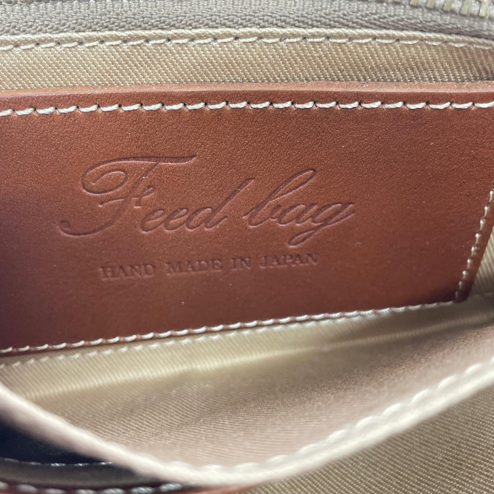 長財布 豊岡財布 feed bag グレー