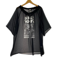 半袖Ｔシャツ SONIC YOUTH HERE WHEREブラウス(F)黒 フリー ブラック