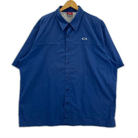 半袖シャツ 90s blu/XXL ブルー