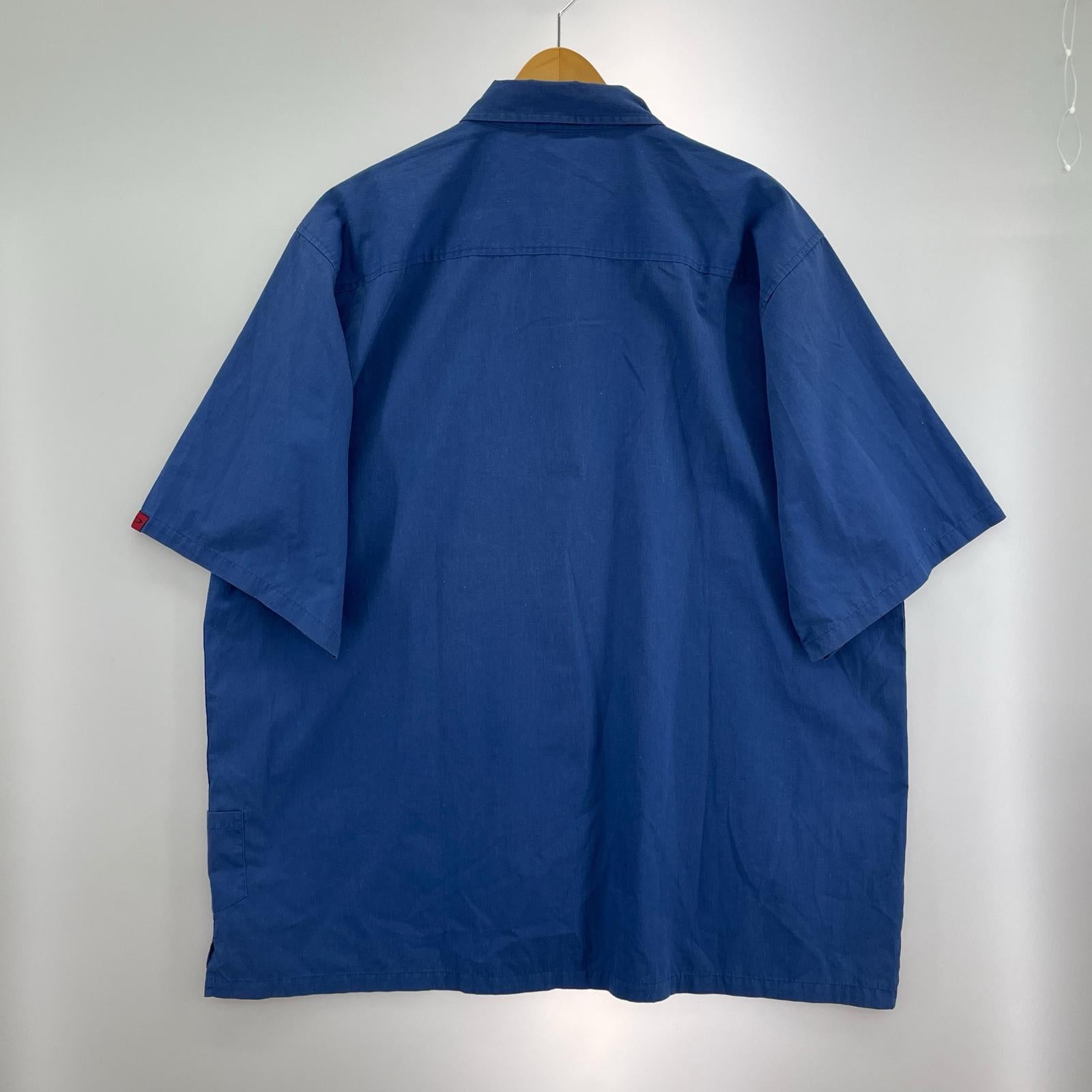 半袖シャツ 90s blu/XXL ブルー