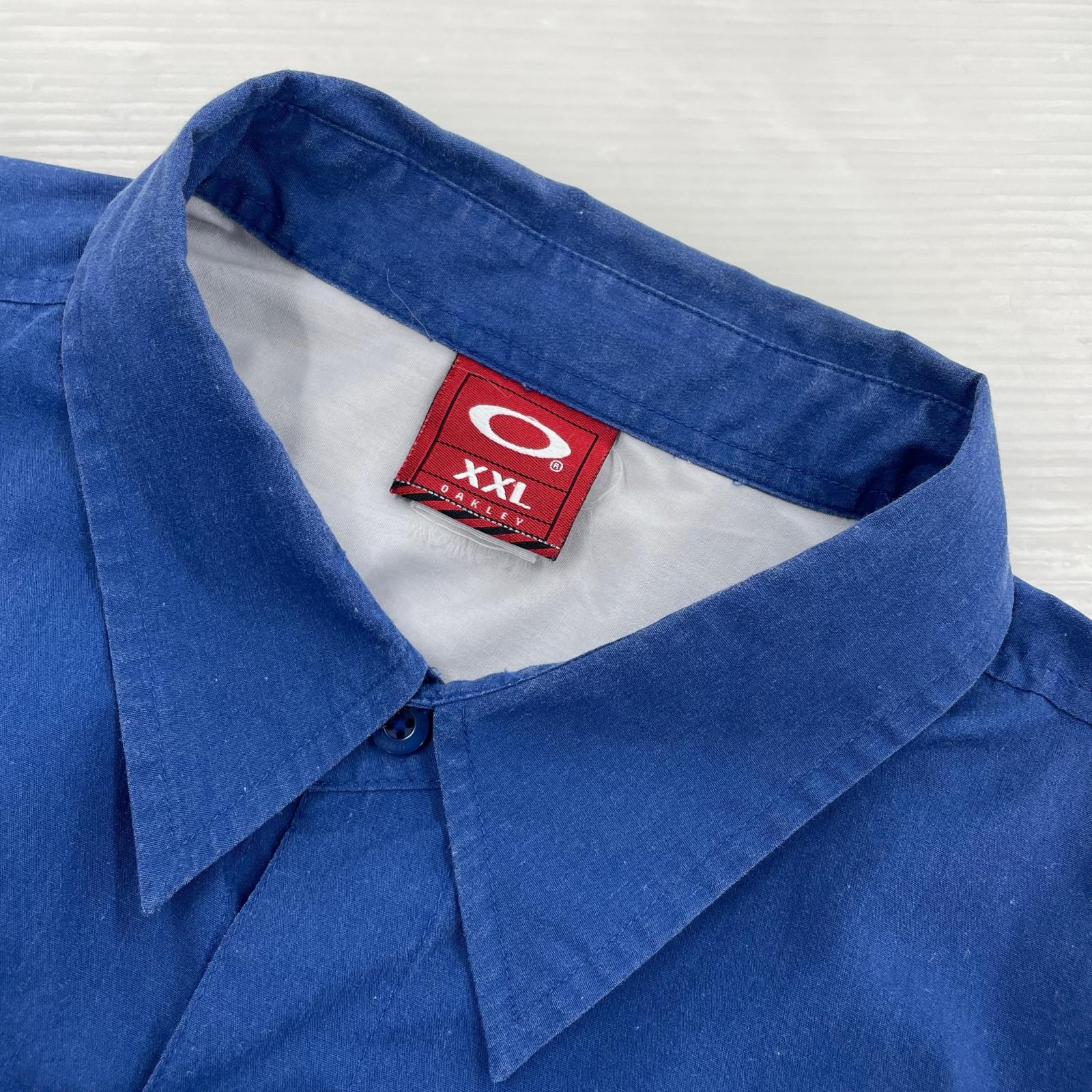 半袖シャツ 90s blu/XXL ブルー