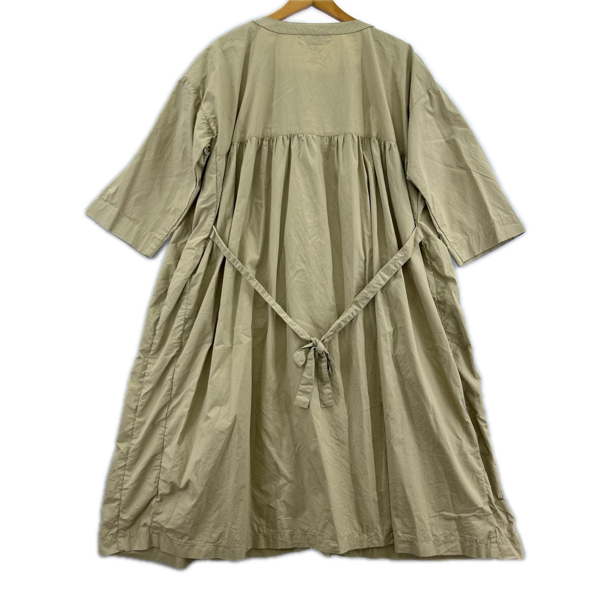 ワンピース ARMEN 長袖ワンピース ベージュ
