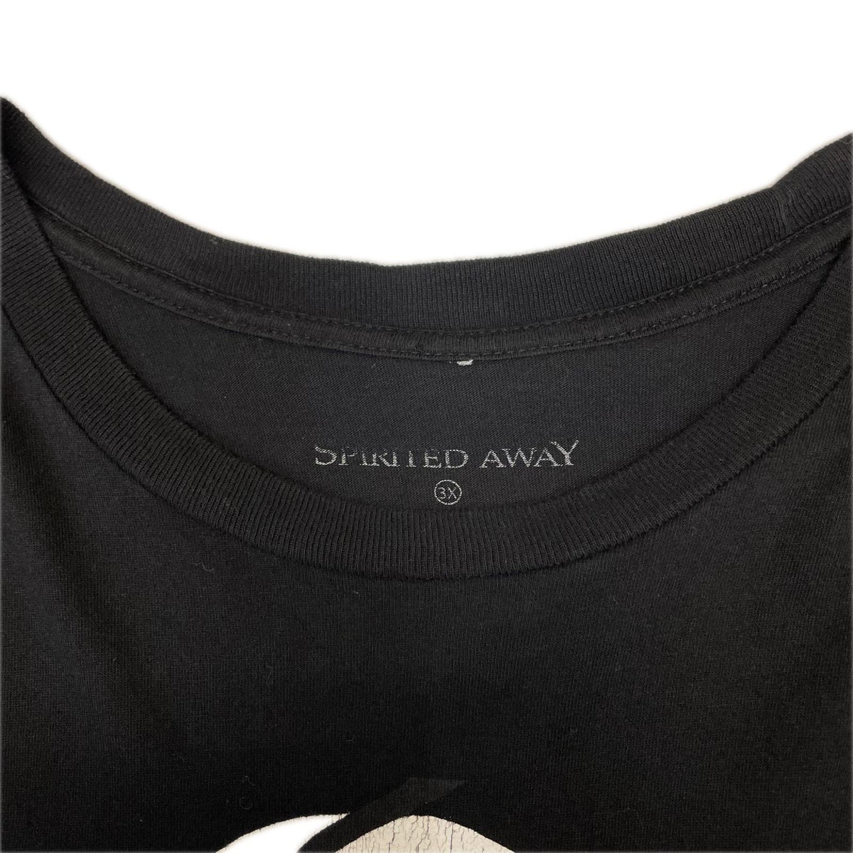 半袖Ｔシャツ 00s 千と千尋の神隠し　スタジオジブリオフィシャル ムービーTシャツ2001年 4L ブラック