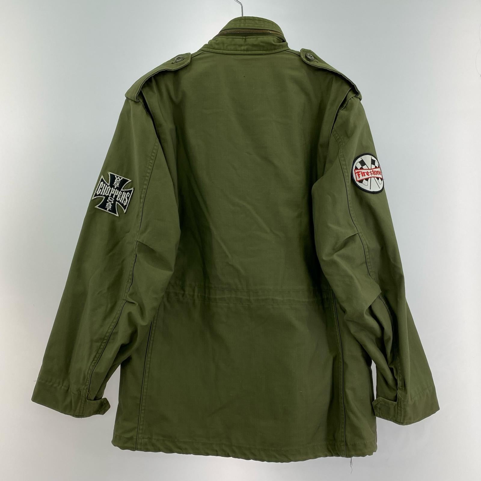 ジャケット 75年製 M-65 3rd フィールドジャケット (S) 緑 S グリーン