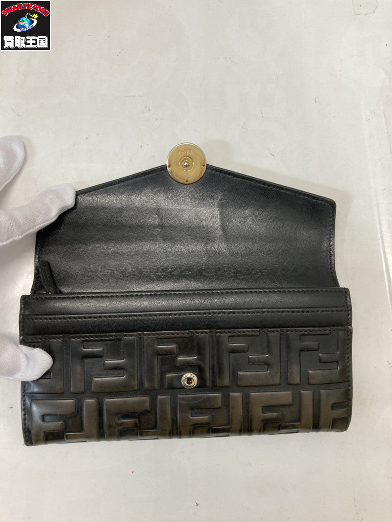 FENDI/エフイズ/ズッカ/長財布