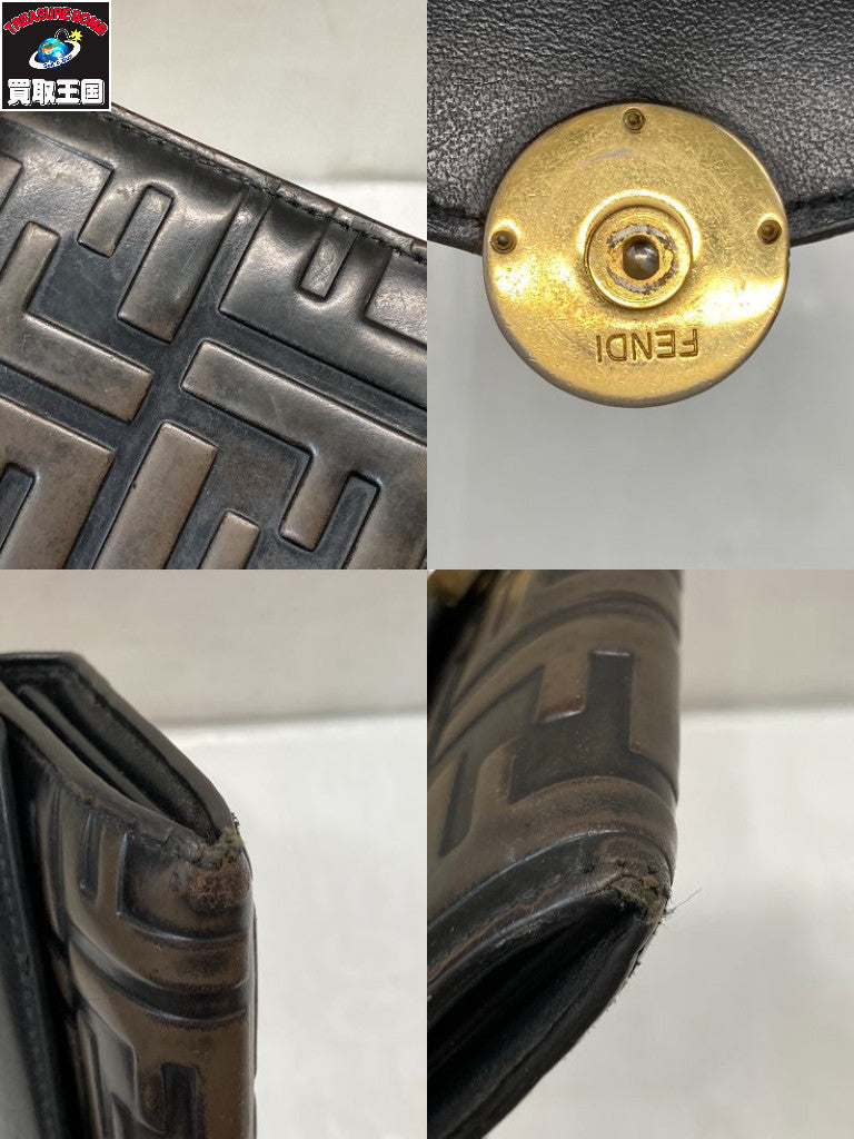 FENDI/エフイズ/ズッカ/長財布