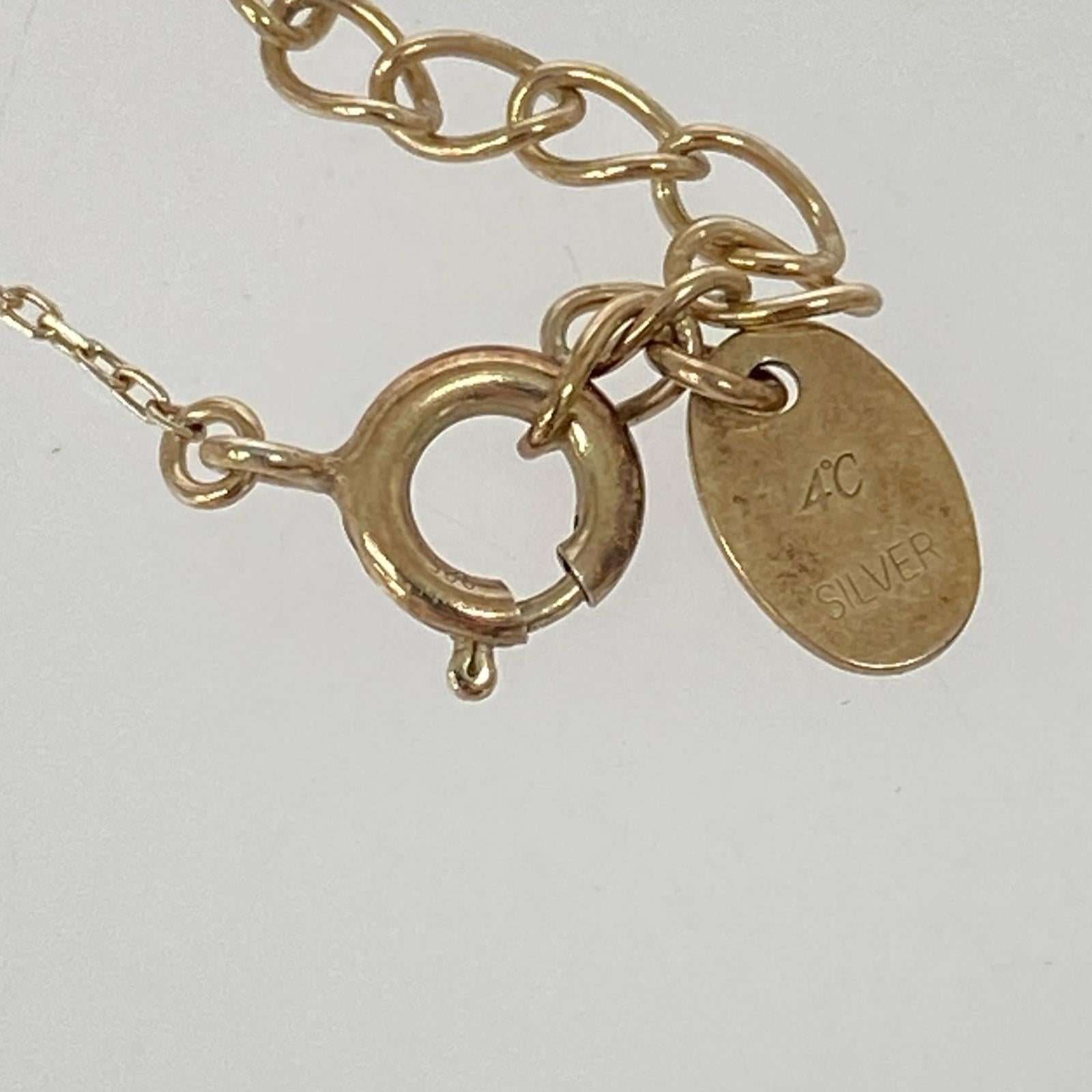 ネックレス SILVER ムーンネックレス GLD