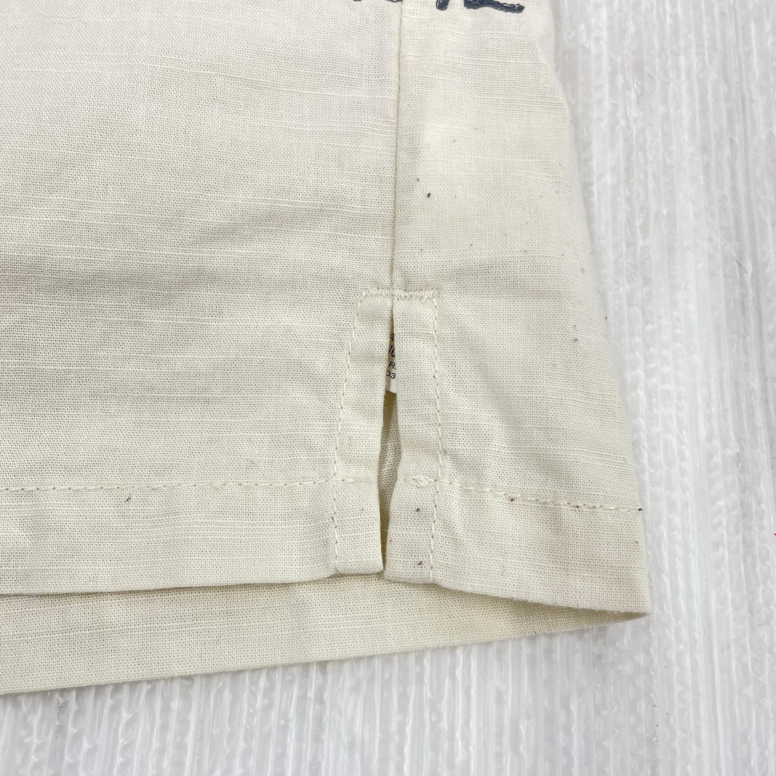 半袖シャツ AAPE 刺繍入り半袖シャツ ？ L ホワイト
