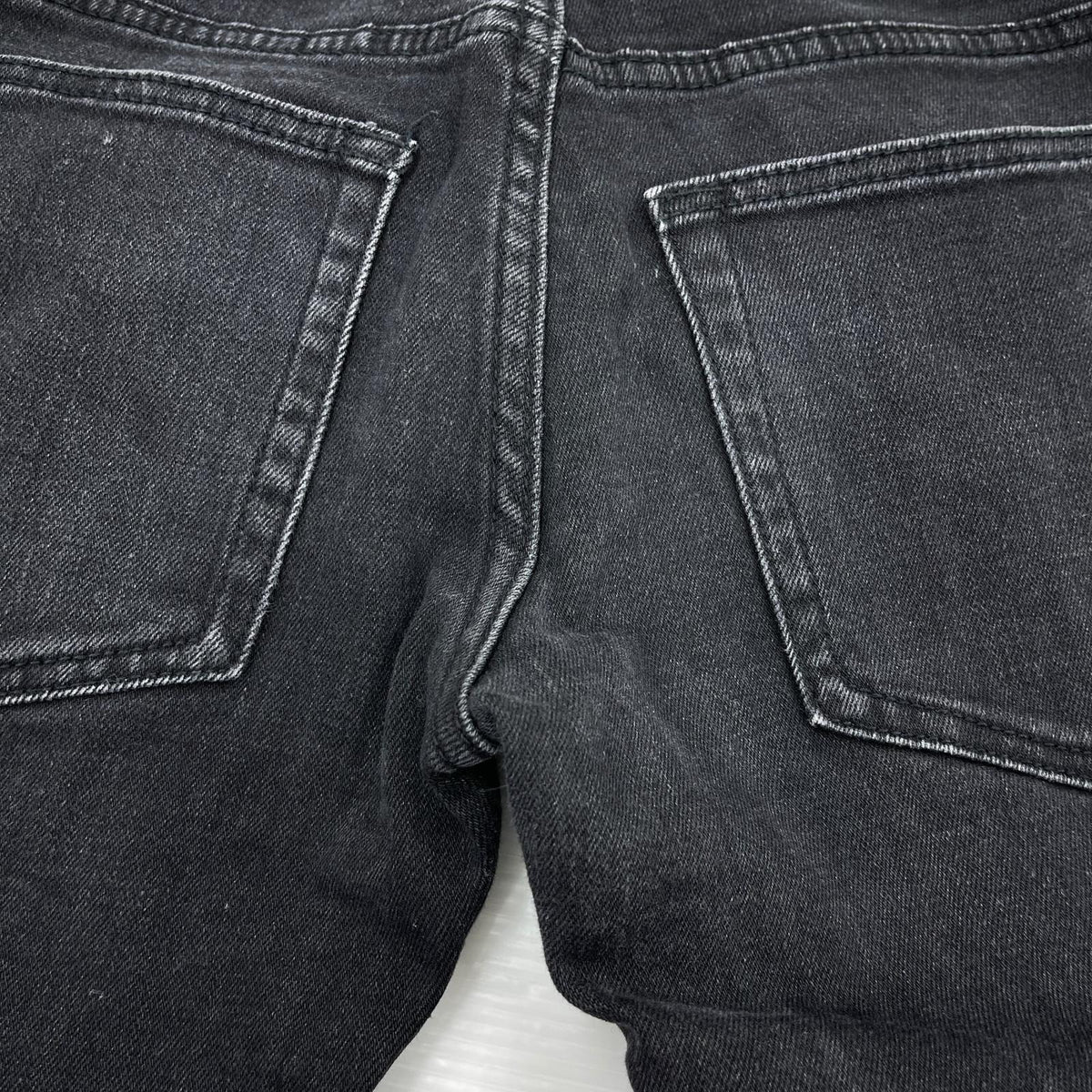 デニムパンツ mnml ﾀﾞﾒｰｼﾞｽｷﾆｰﾊﾟﾝﾂ 黒 (28) 28 ブラック