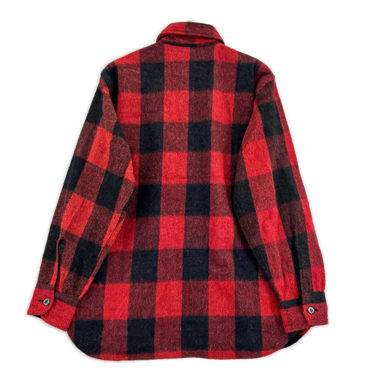 長袖シャツ Sears/FULL CUT/ﾊﾞﾌｧﾛｰﾁｪｯｸ/CPOｼｬﾂ M