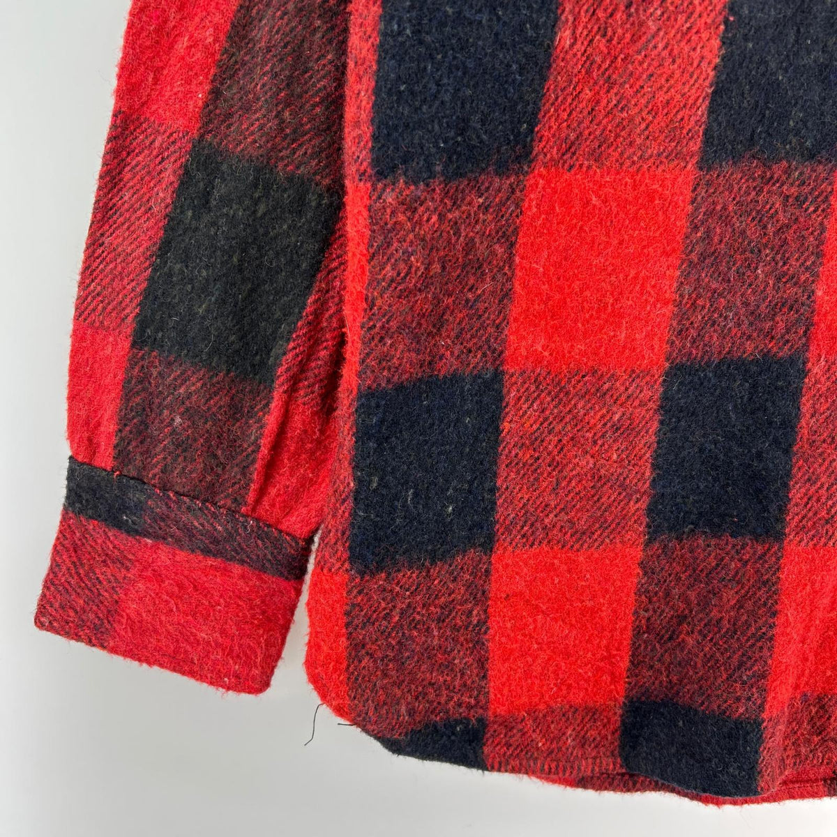 長袖シャツ Sears/FULL CUT/ﾊﾞﾌｧﾛｰﾁｪｯｸ/CPOｼｬﾂ M