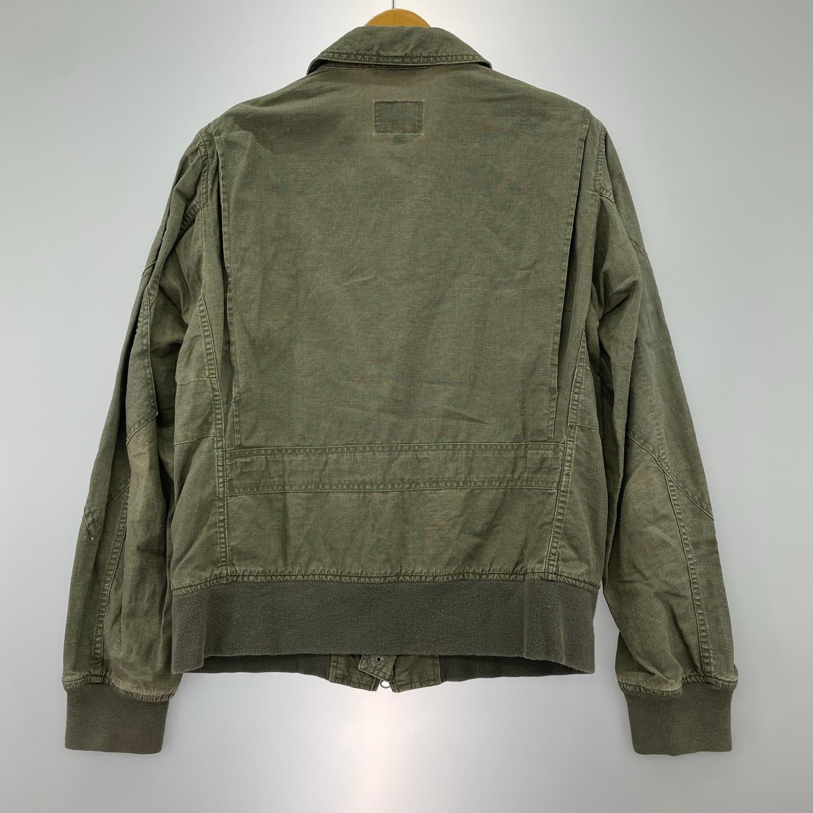 ジャケット リネンタンカースジャケット OLV (M) M