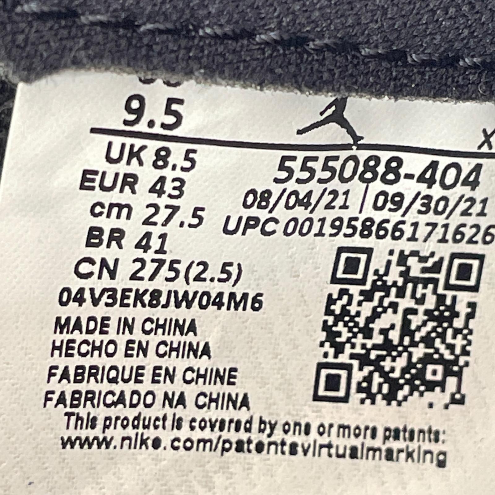 スニーカー AIR JORDAN 1 RETRO HIGH OG/27.5cm 27.5cm (US9 1/2 UK9 EU45)