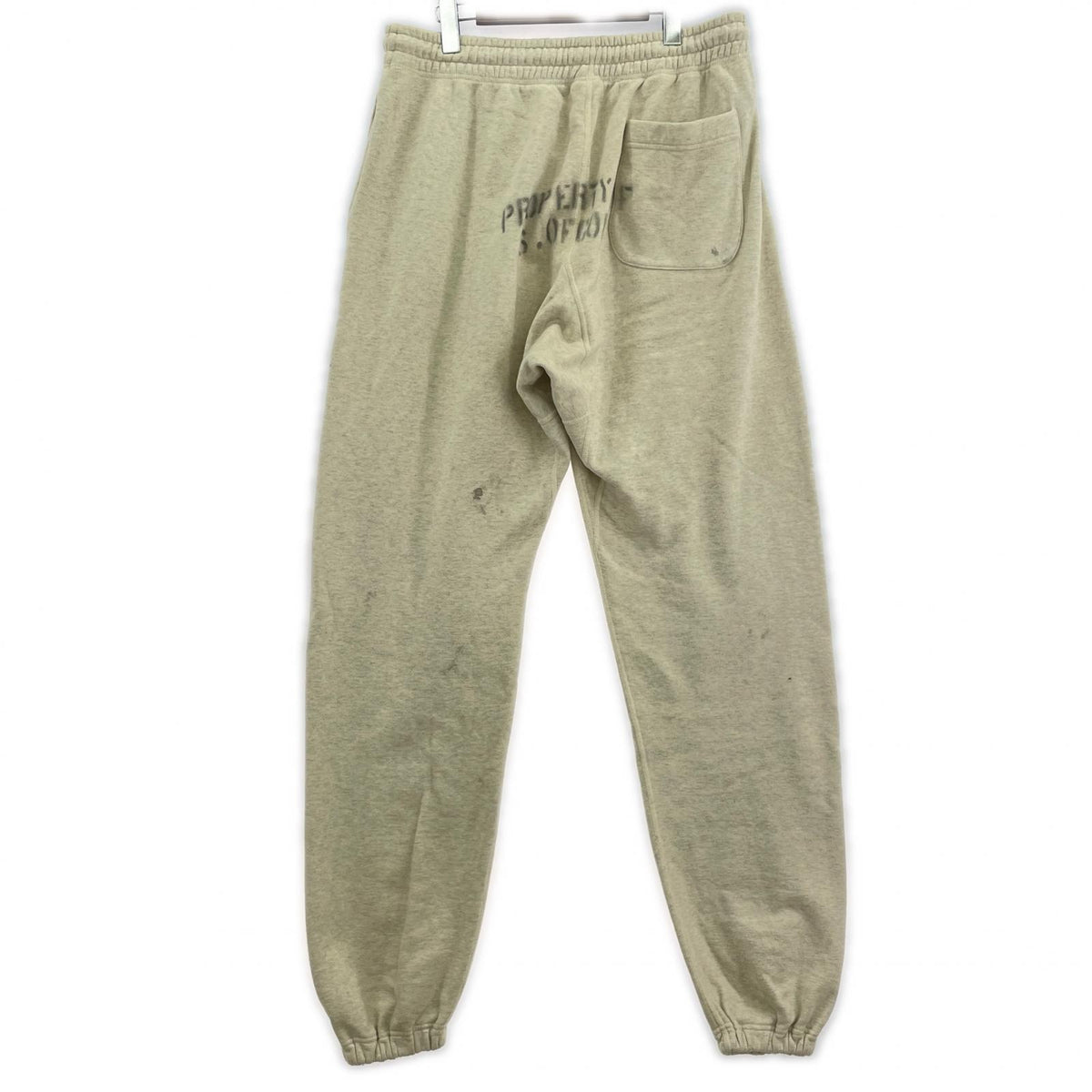 パンツ SAINT MICHAEL×DENIM TEARS DT_SWEAT PANTS MURAL GRY ｽｳｪｯﾄﾊﾟﾝﾂ L ｱｲﾎﾞﾘｰ L