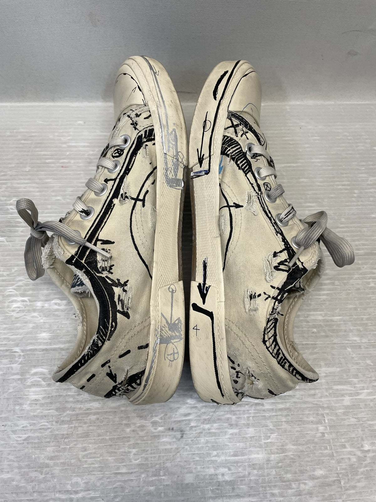 BALENCIAGA PARIS LOW TOP GRAFITY 27.0cm