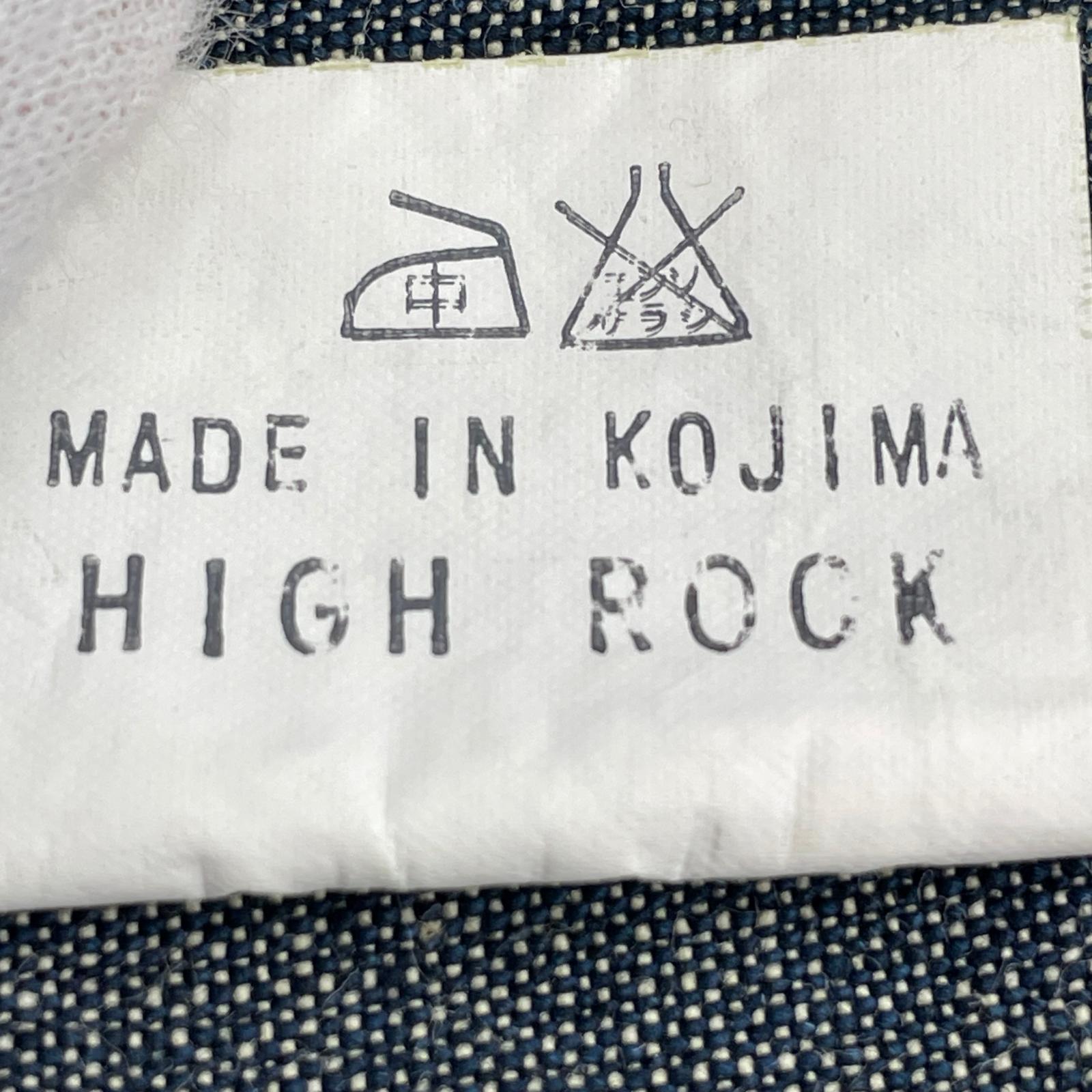 デニムジャケット 児島 HIGH ROCK カバーオール M M ネイビー