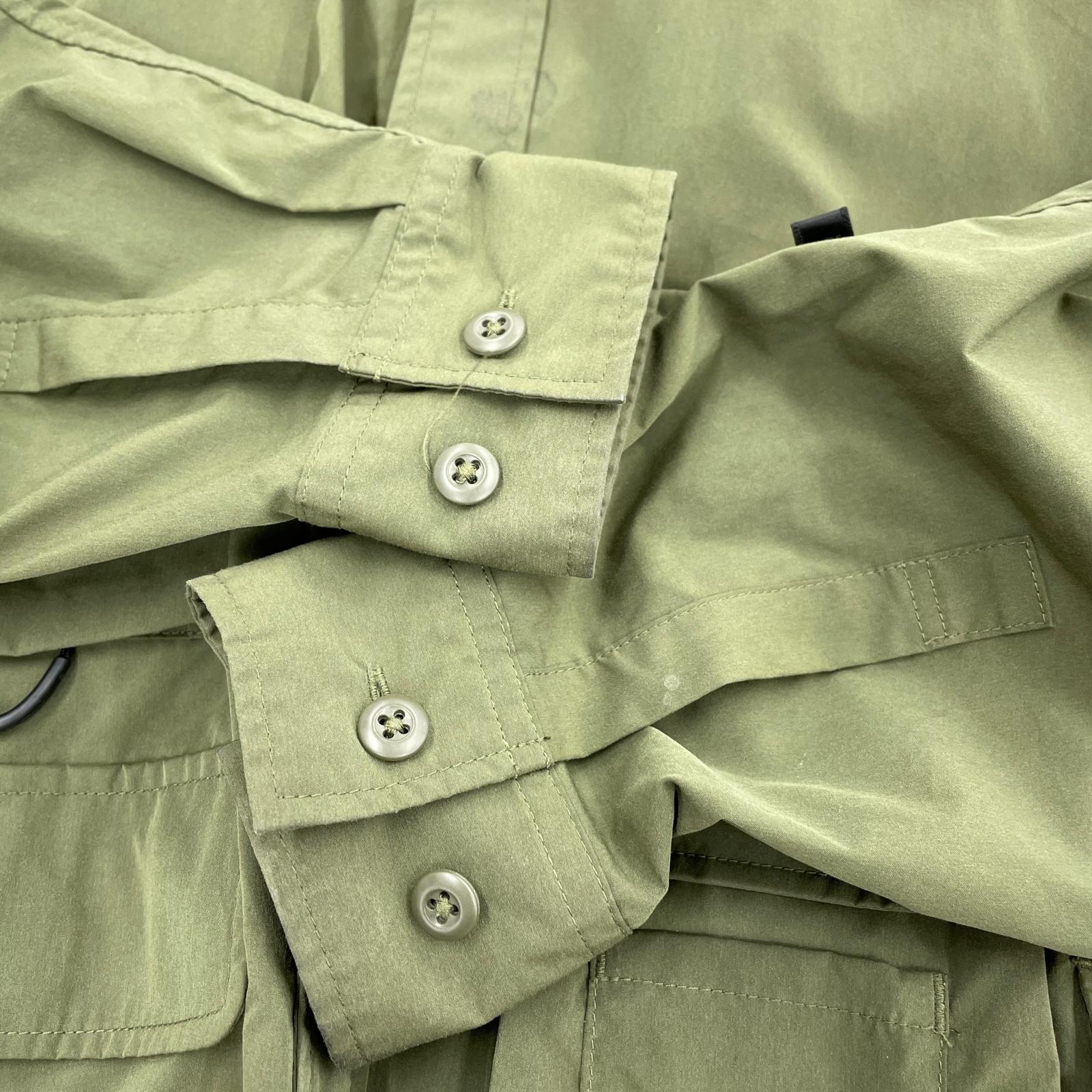 長袖シャツ TECH ANGLERS SHIRTS カーキ (M) M カーキ