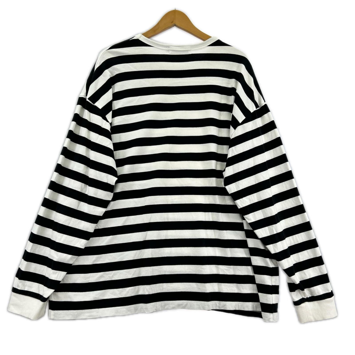長袖Ｔシャツ ﾎﾞｰﾀﾞｰ 黒白 (2) 2