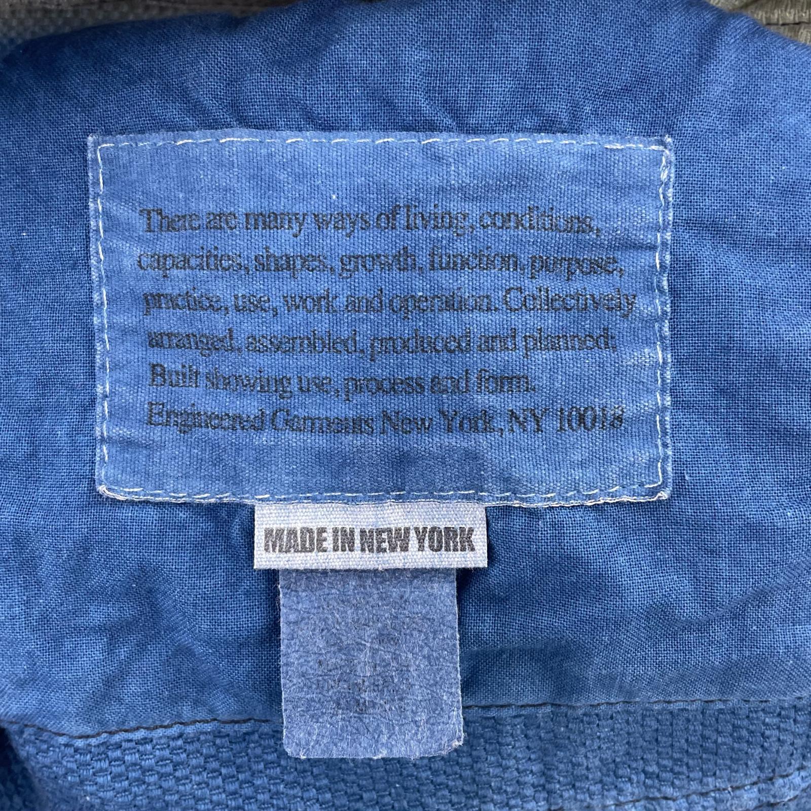 ジャケット bedford jacket 刺し子 (S) S