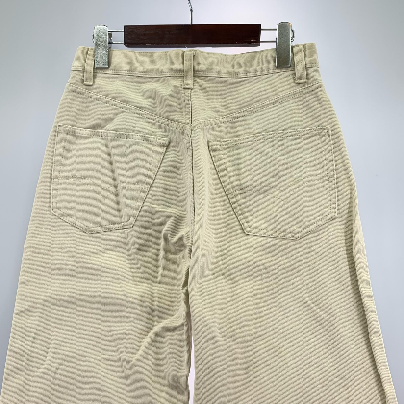 パンツ 90s DEZERT コットン 白 W28 S ホワイト