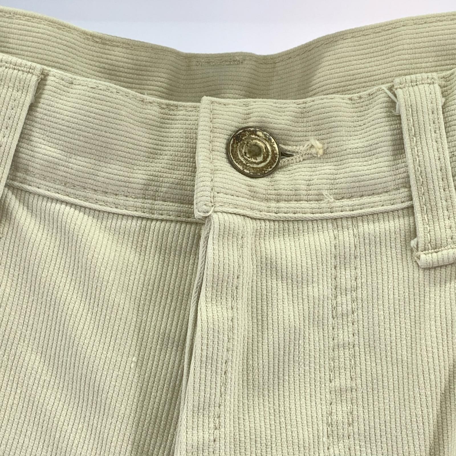 パンツ 90s DEZERT コットン 白 W28 S ホワイト