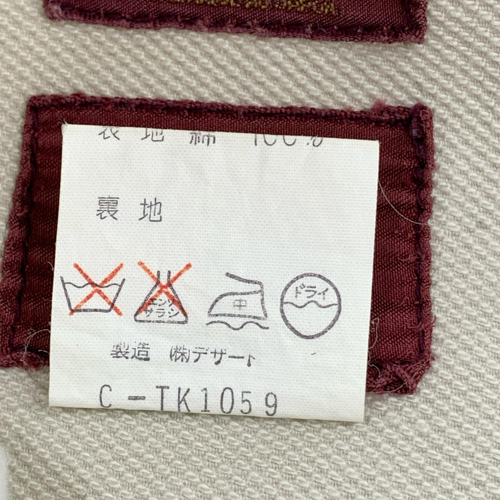 パンツ 90s DEZERT コットン 白 W28 S ホワイト