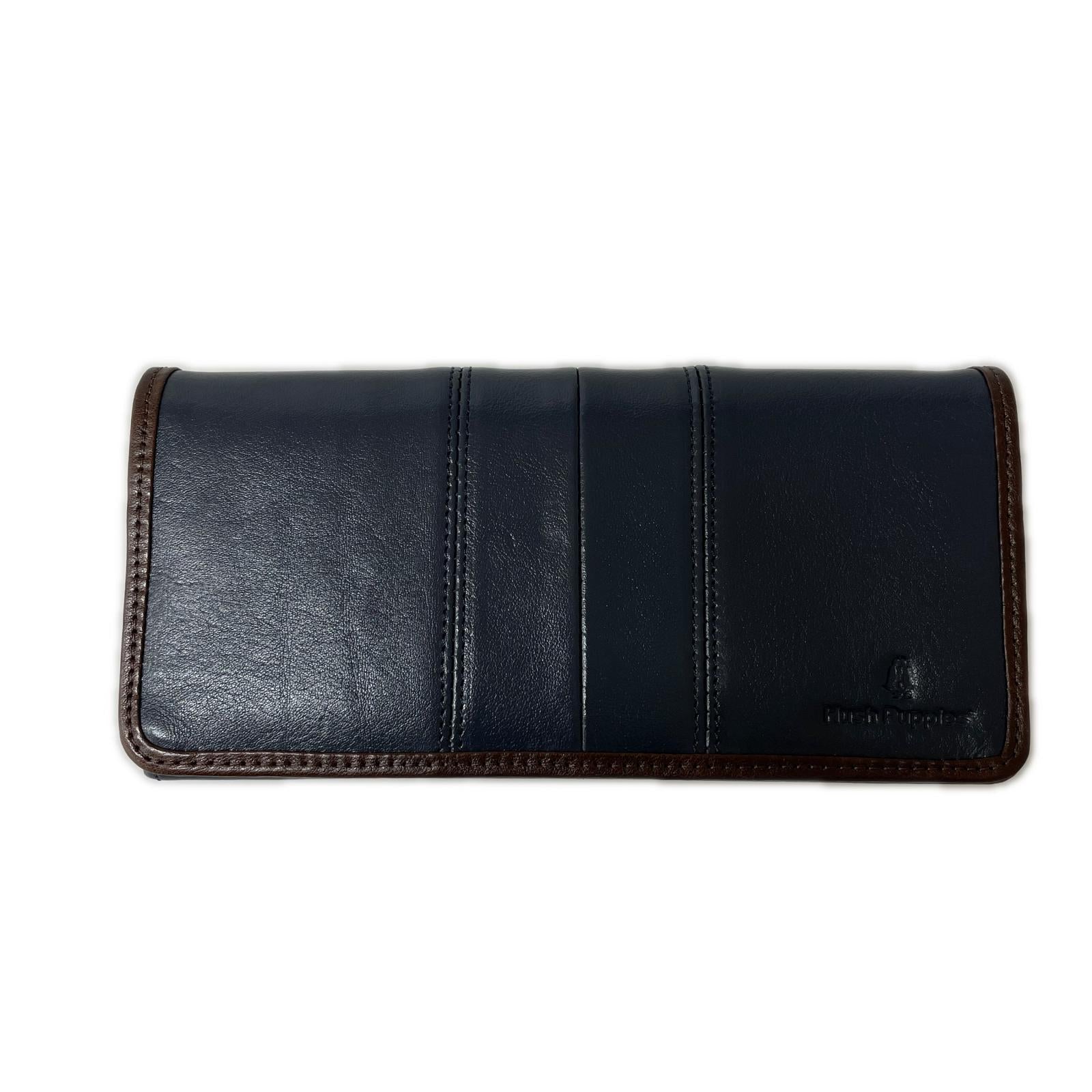 長財布 Hush Puppies ロングウォレット ネイビー